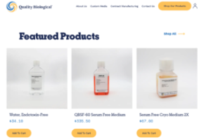 quality bio featured producst