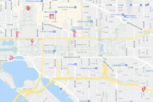 Screenshot of React Map