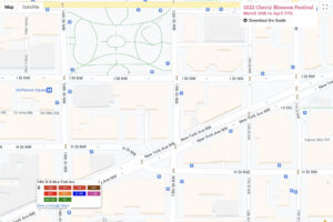 Public Tranportation Options on Map